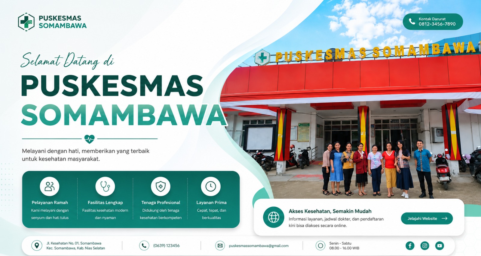 Banner Puskesmas Somambawa